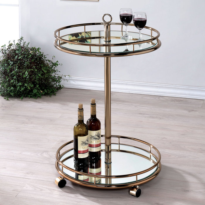 Willa Arlo Interiors Kole Bar Cart & Reviews Wayfair